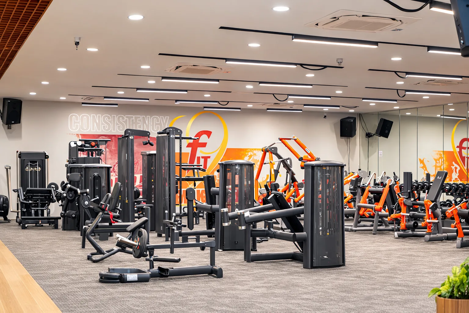 Fitness9 Kompally gym floor